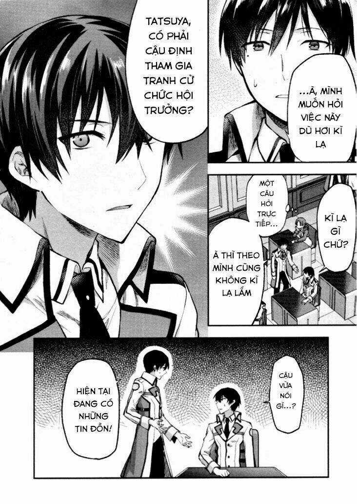 Mahouka Koukou No Rettousei - Kaichou Senkyo-Hen Chapter 2 trang 10