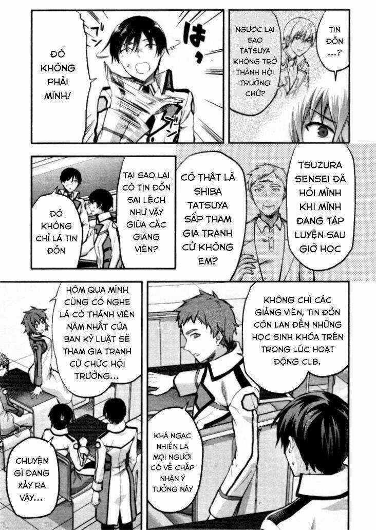 Mahouka Koukou No Rettousei - Kaichou Senkyo-Hen Chapter 2 trang 11