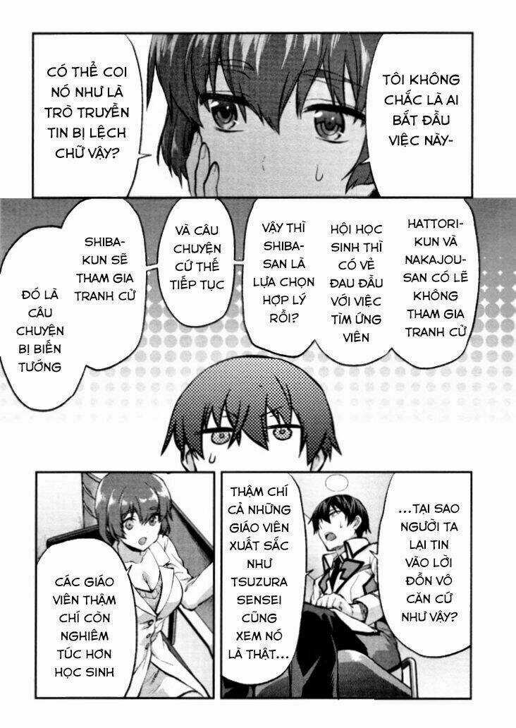 Mahouka Koukou No Rettousei - Kaichou Senkyo-Hen Chapter 2 trang 17