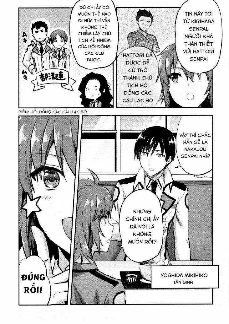 Mahouka Koukou No Rettousei - Kaichou Senkyo-Hen Chapter 2 trang 4
