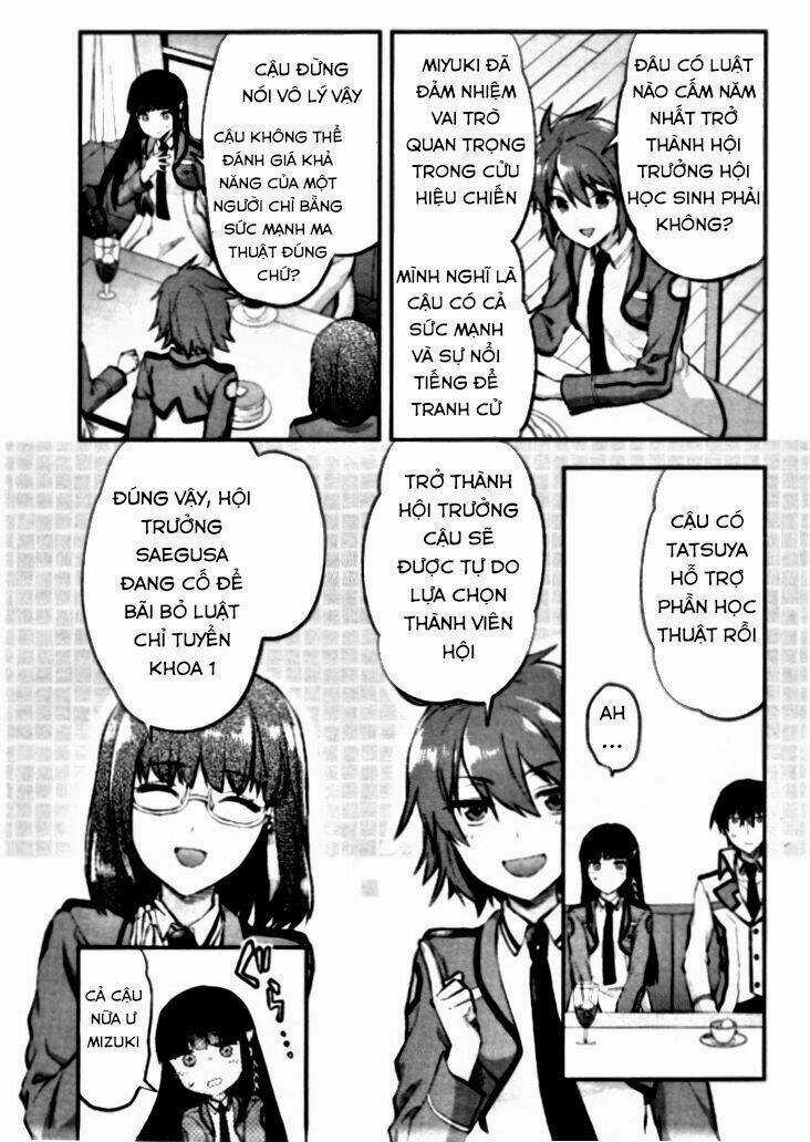 Mahouka Koukou No Rettousei - Kaichou Senkyo-Hen Chapter 2 trang 6