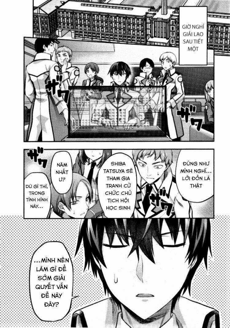 Mahouka Koukou No Rettousei - Kaichou Senkyo-Hen Chapter 3 trang 2