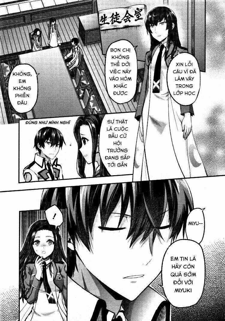 Mahouka Koukou No Rettousei - Kaichou Senkyo-Hen Chapter 3 trang 5