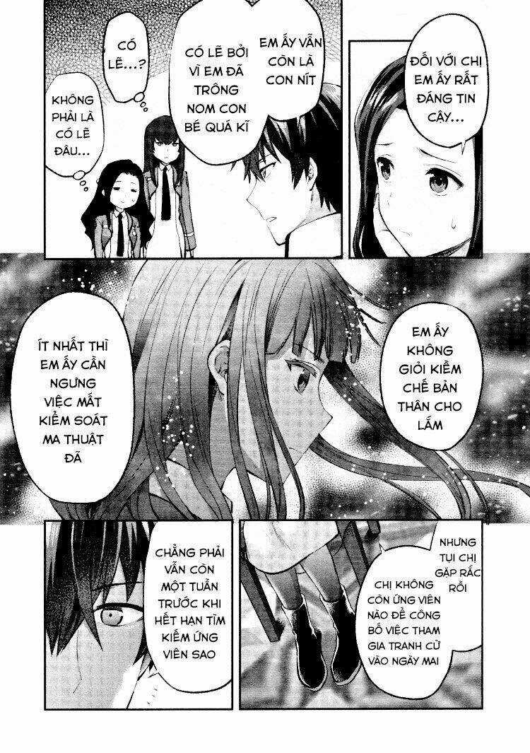 Mahouka Koukou No Rettousei - Kaichou Senkyo-Hen Chapter 3 trang 7