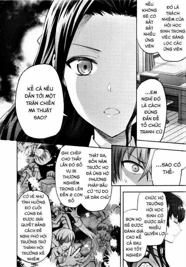 Mahouka Koukou No Rettousei - Kaichou Senkyo-Hen Chapter 3 trang 8