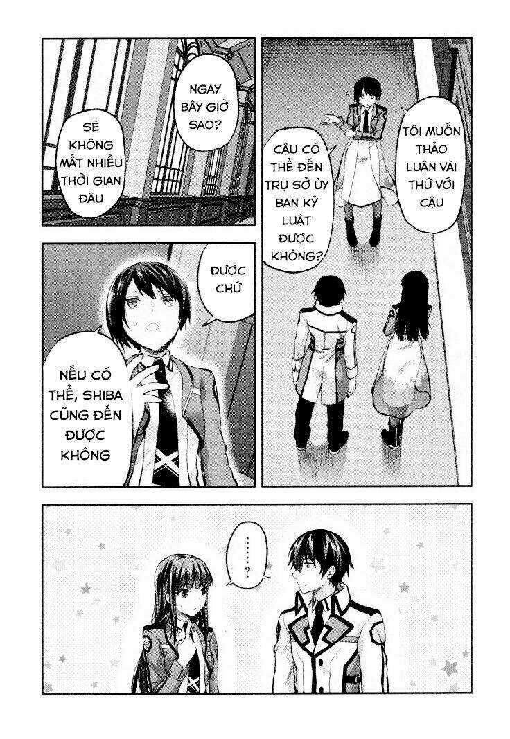 Mahouka Koukou No Rettousei - Kaichou Senkyo-Hen Chapter 4 trang 10