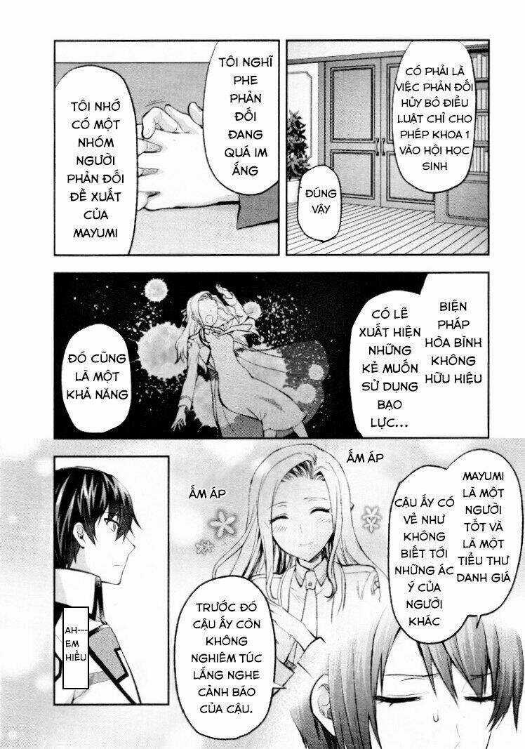 Mahouka Koukou No Rettousei - Kaichou Senkyo-Hen Chapter 4 trang 12