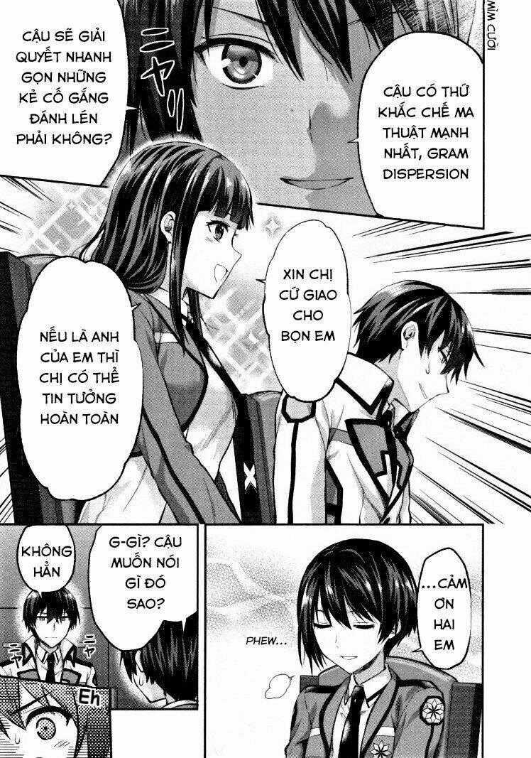 Mahouka Koukou No Rettousei - Kaichou Senkyo-Hen Chapter 4 trang 15