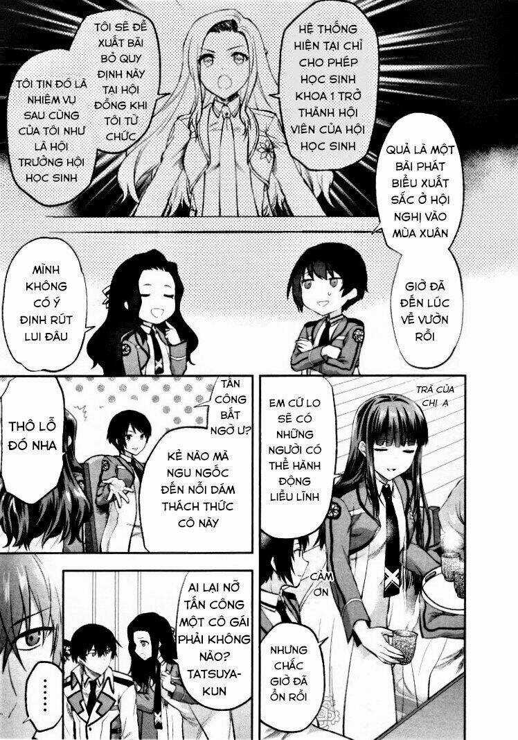 Mahouka Koukou No Rettousei - Kaichou Senkyo-Hen Chapter 4 trang 5