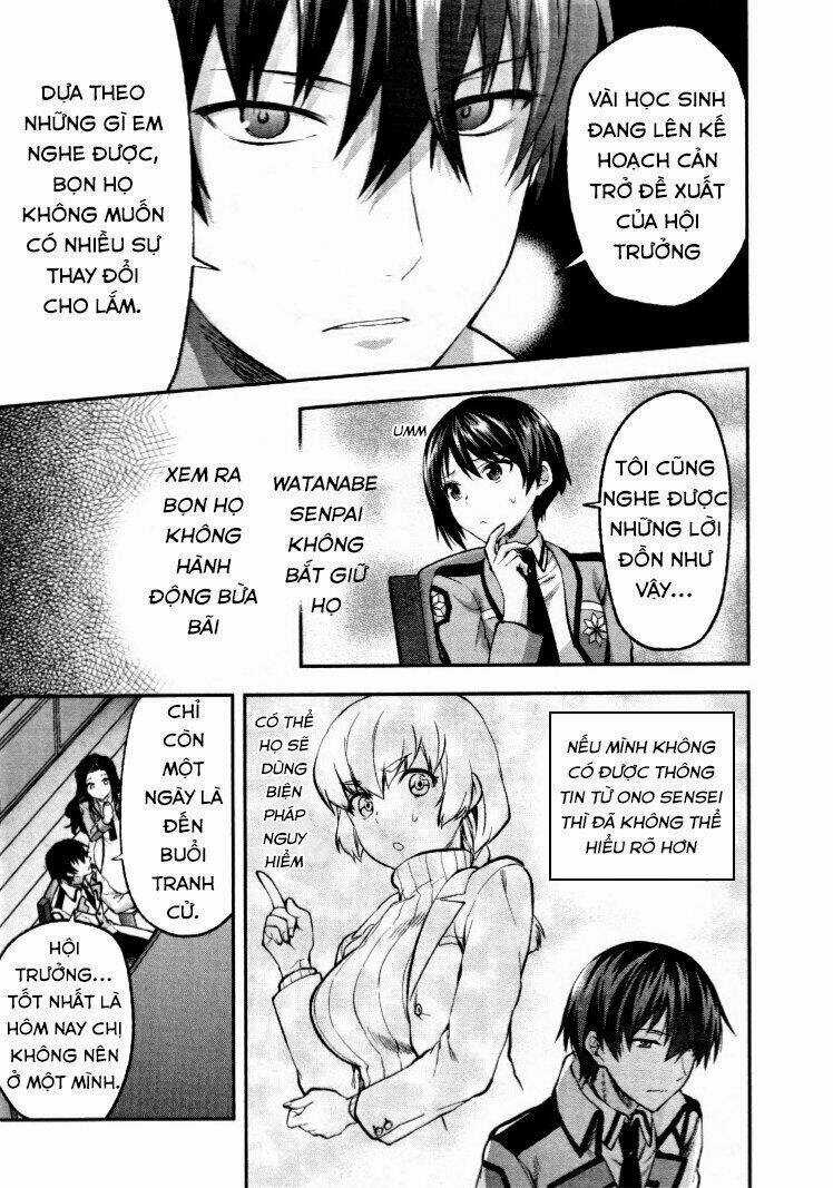 Mahouka Koukou No Rettousei - Kaichou Senkyo-Hen Chapter 4 trang 7