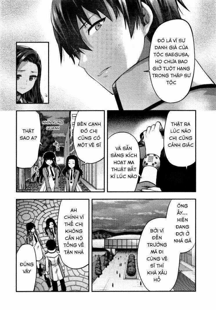 Mahouka Koukou No Rettousei - Kaichou Senkyo-Hen Chapter 5 trang 13