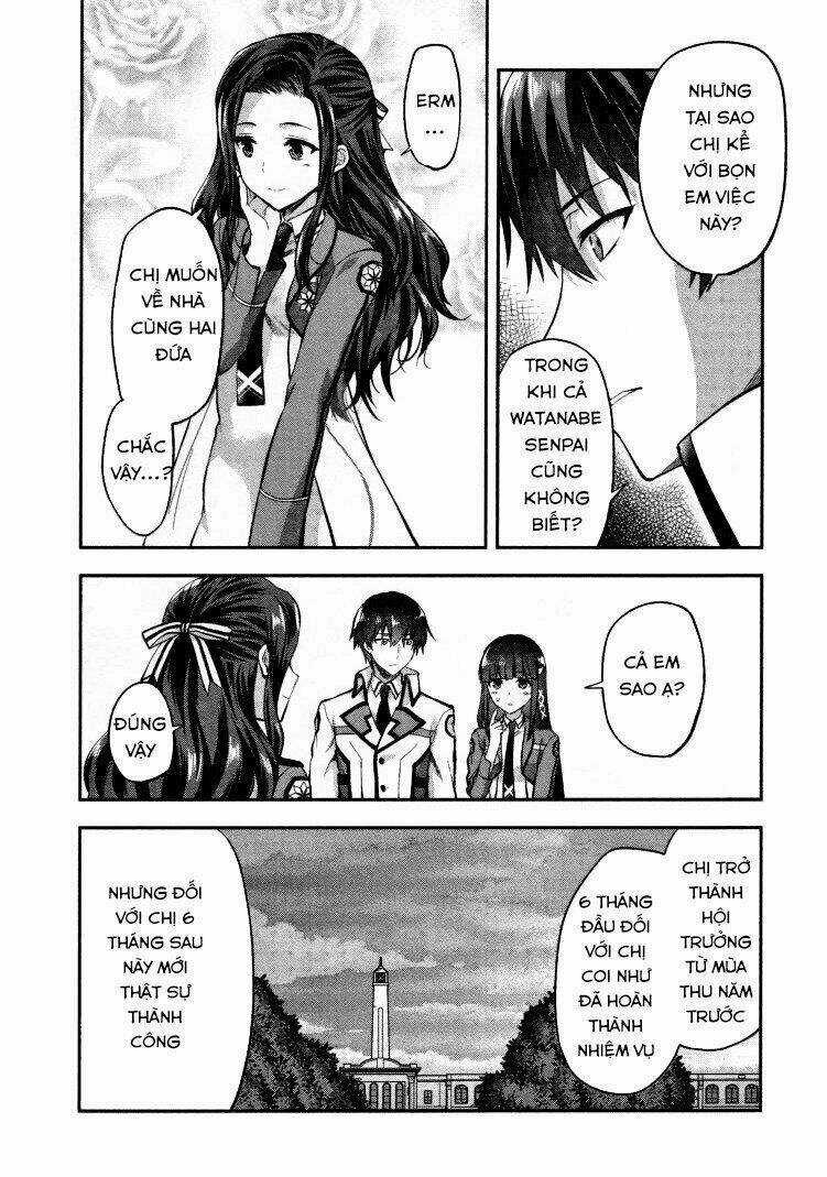 Mahouka Koukou No Rettousei - Kaichou Senkyo-Hen Chapter 5 trang 14