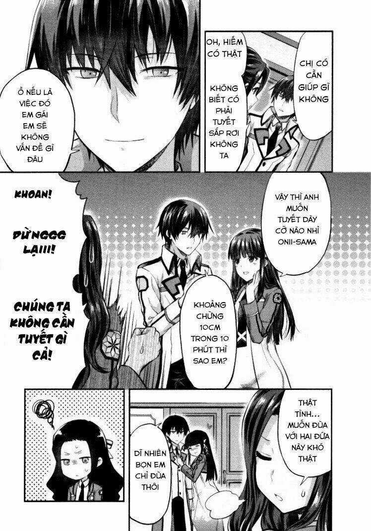 Mahouka Koukou No Rettousei - Kaichou Senkyo-Hen Chapter 5 trang 7