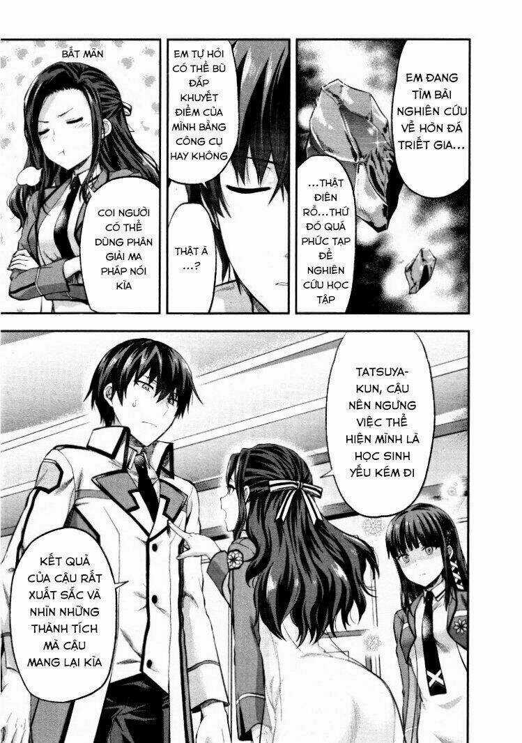 Mahouka Koukou No Rettousei - Kaichou Senkyo-Hen Chapter 5 trang 9