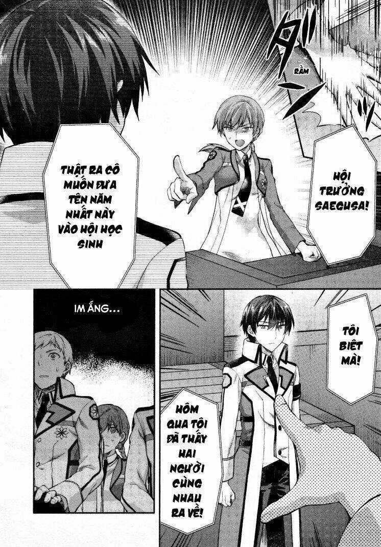 Mahouka Koukou No Rettousei - Kaichou Senkyo-Hen Chapter 6 trang 10