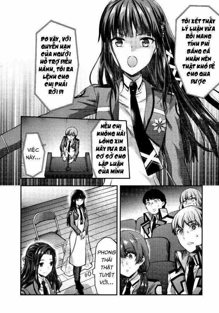 Mahouka Koukou No Rettousei - Kaichou Senkyo-Hen Chapter 6 trang 12