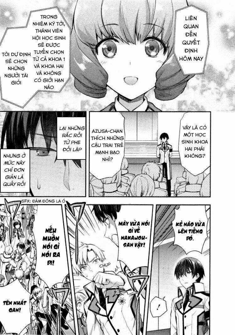Mahouka Koukou No Rettousei - Kaichou Senkyo-Hen Chapter 6 trang 15