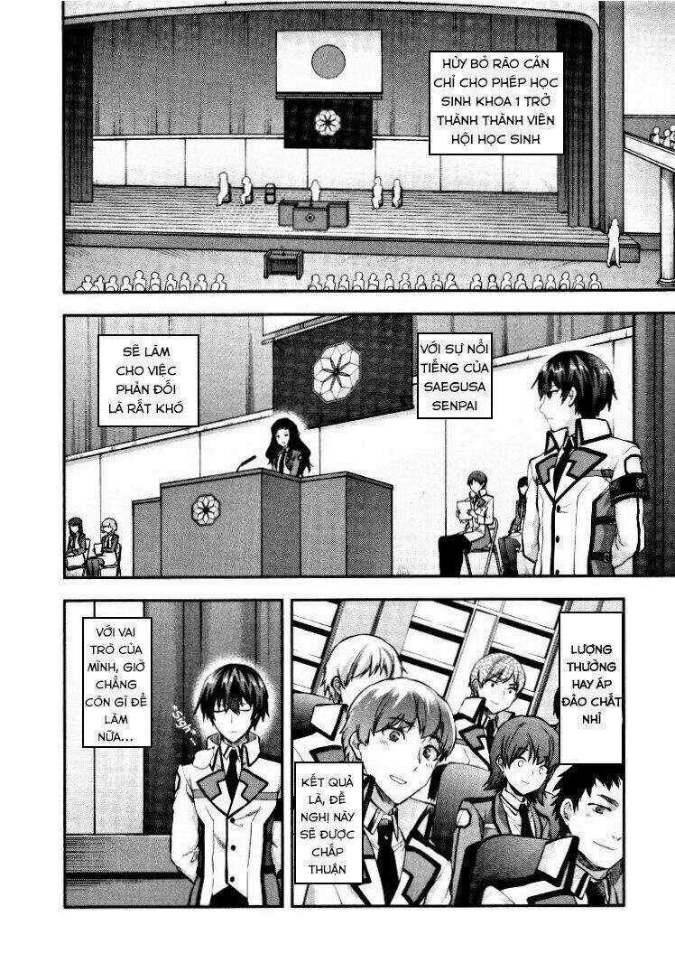 Mahouka Koukou No Rettousei - Kaichou Senkyo-Hen Chapter 6 trang 4