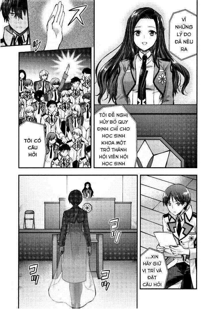 Mahouka Koukou No Rettousei - Kaichou Senkyo-Hen Chapter 6 trang 5