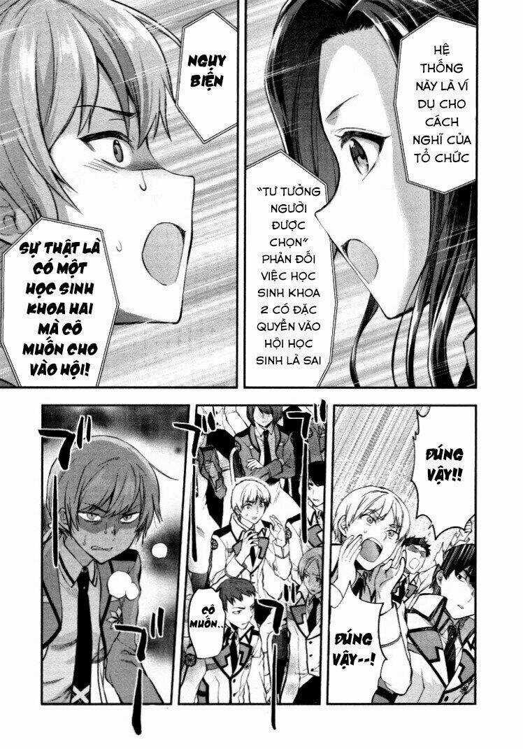 Mahouka Koukou No Rettousei - Kaichou Senkyo-Hen Chapter 6 trang 9