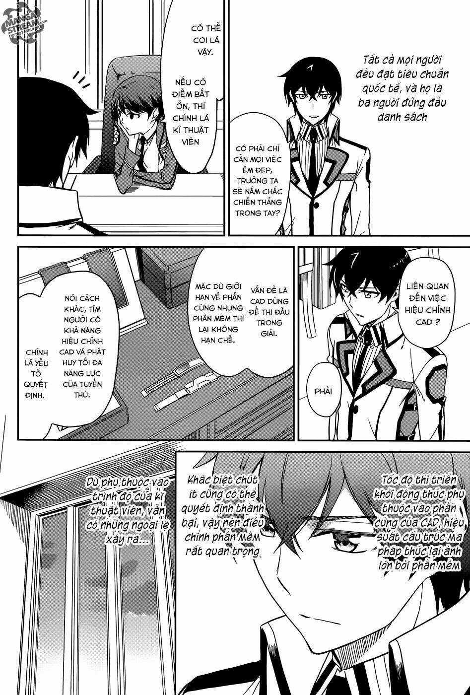 Mahouka Koukou No Rettousei - Kyuukousen Hen Chapter 1 trang 17