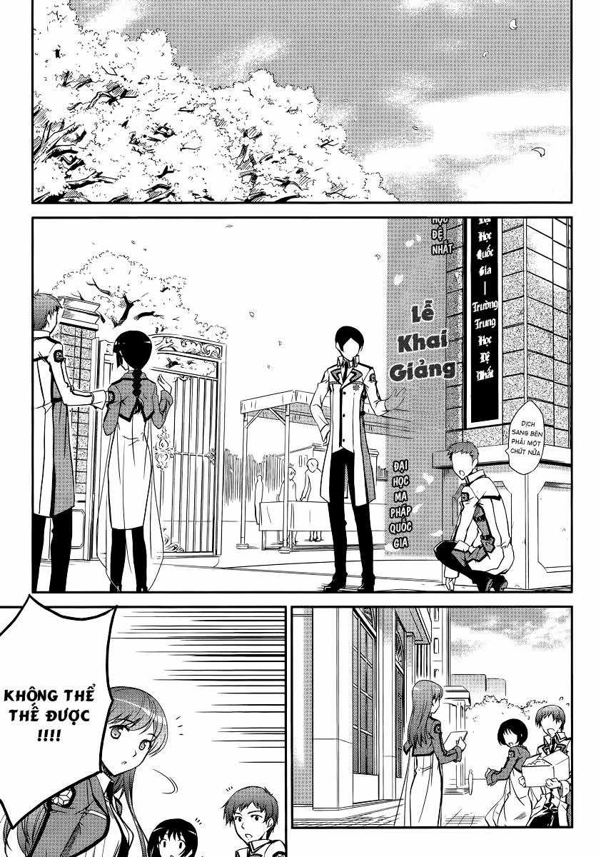Mahouka Koukou No Rettousei - Nyuugaku Hen Chapter 1 trang 17