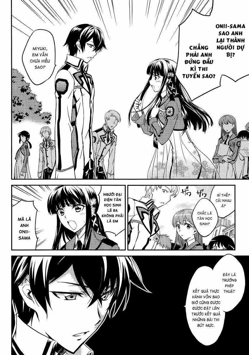 Mahouka Koukou No Rettousei - Nyuugaku Hen Chapter 1 trang 18
