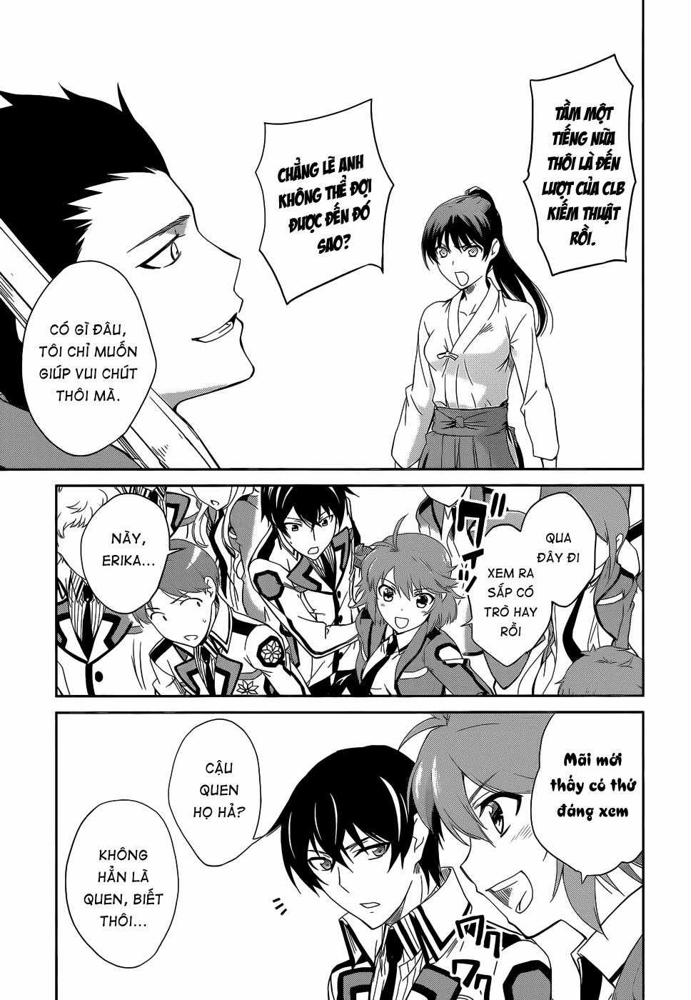 Mahouka Koukou No Rettousei - Nyuugaku Hen Chapter 10 trang 13