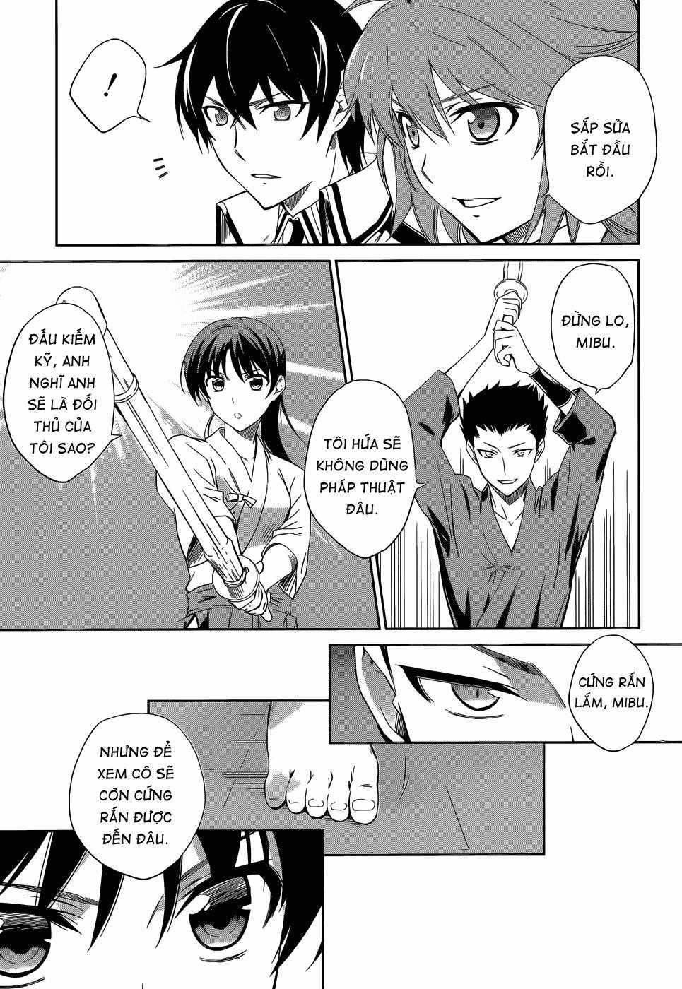 Mahouka Koukou No Rettousei - Nyuugaku Hen Chapter 10 trang 15