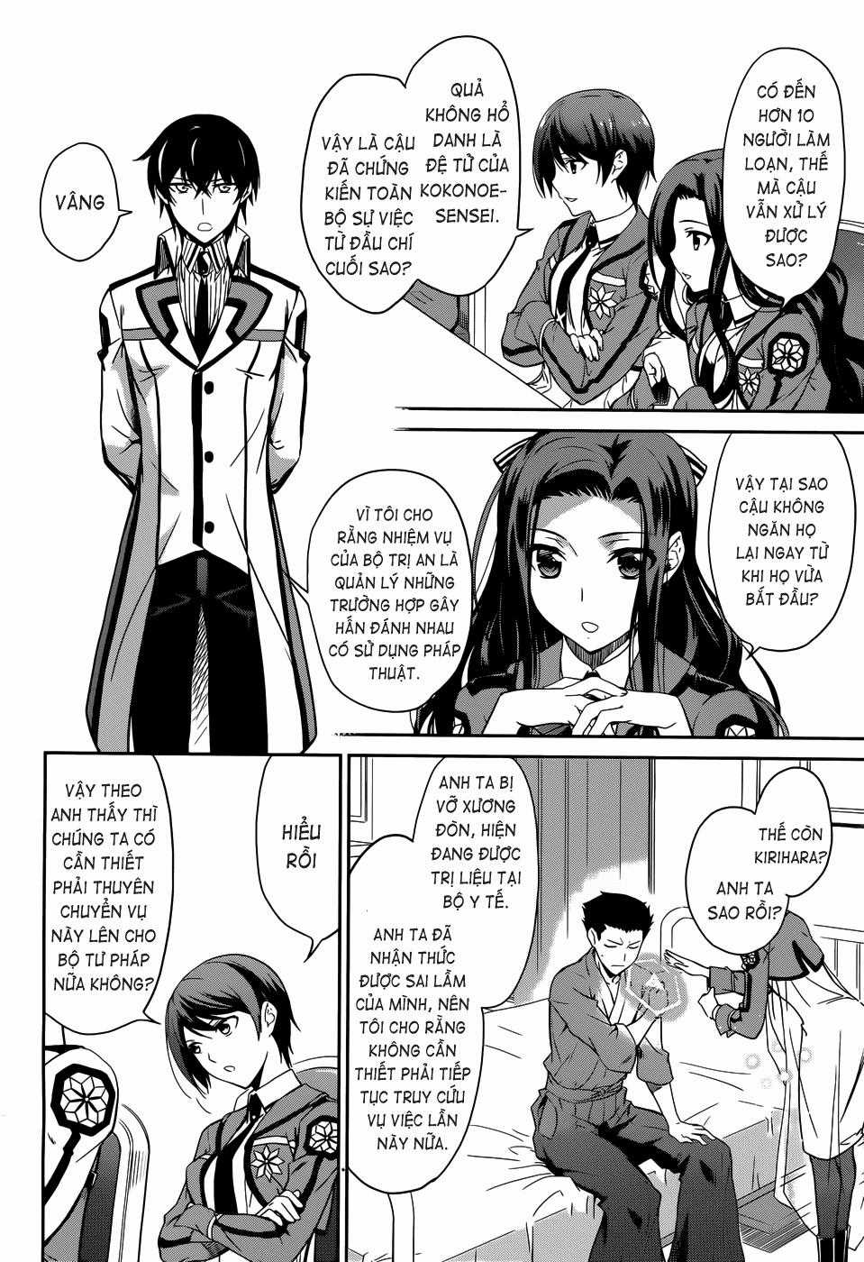 Mahouka Koukou No Rettousei - Nyuugaku Hen Chapter 11 trang 22