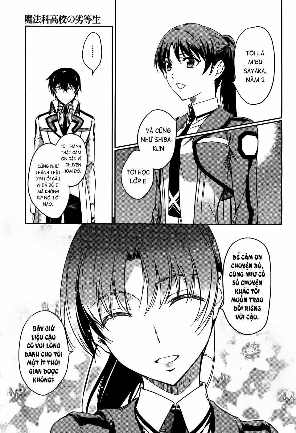 Mahouka Koukou No Rettousei - Nyuugaku Hen Chapter 12 trang 25