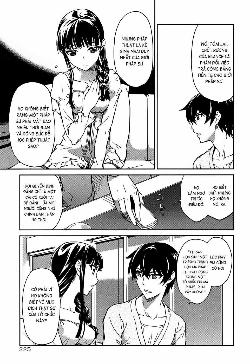 Mahouka Koukou No Rettousei - Nyuugaku Hen Chapter 14 trang 13