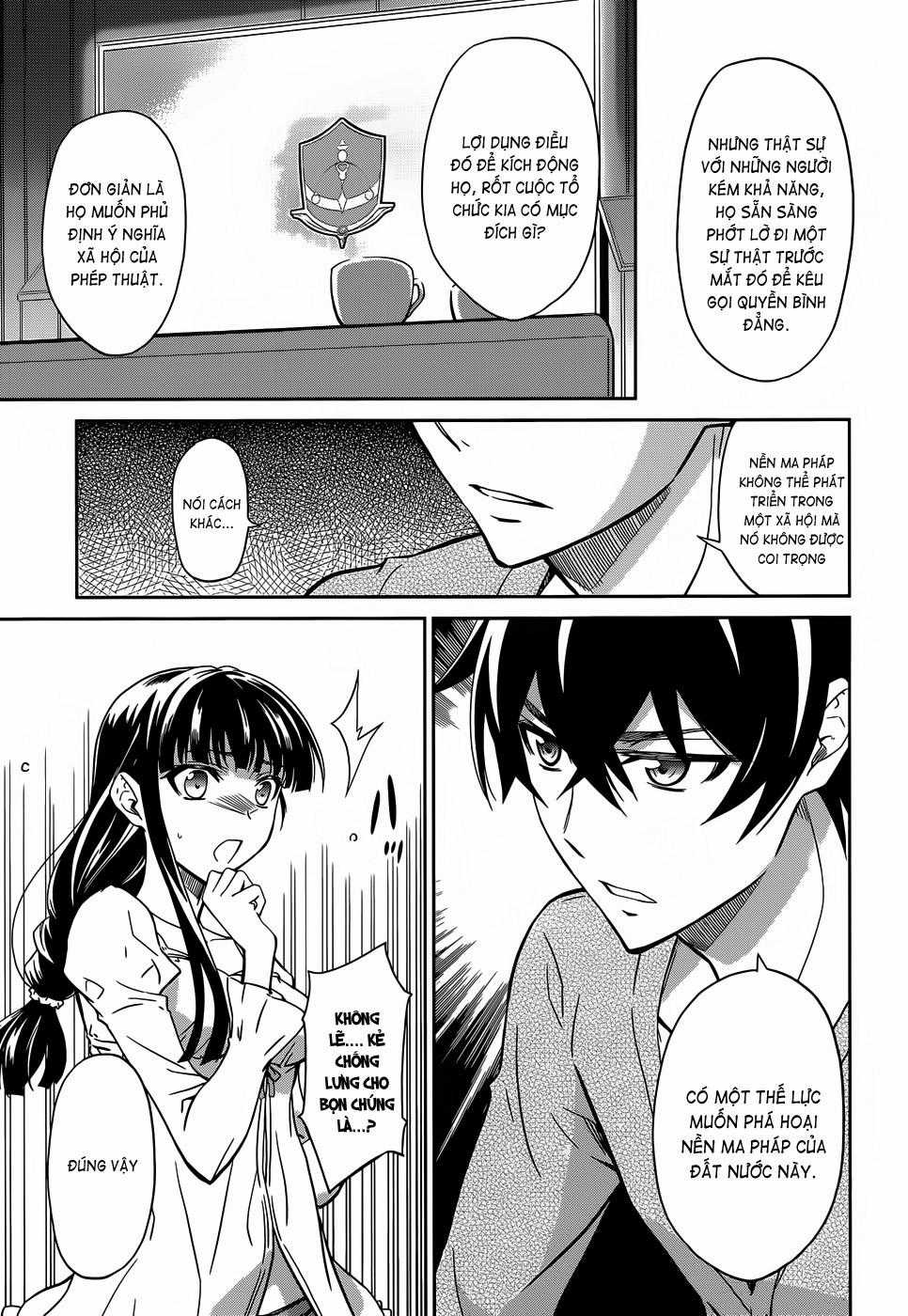 Mahouka Koukou No Rettousei - Nyuugaku Hen Chapter 14 trang 17