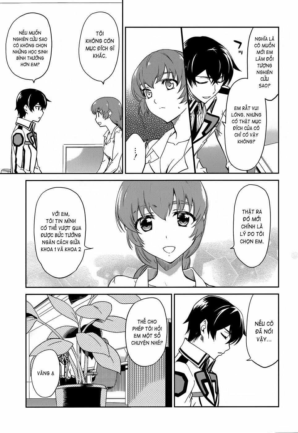 Mahouka Koukou No Rettousei - Nyuugaku Hen Chapter 14 trang 7