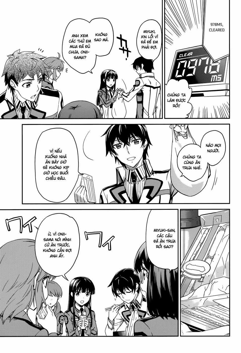 Mahouka Koukou No Rettousei - Nyuugaku Hen Chapter 15 trang 7