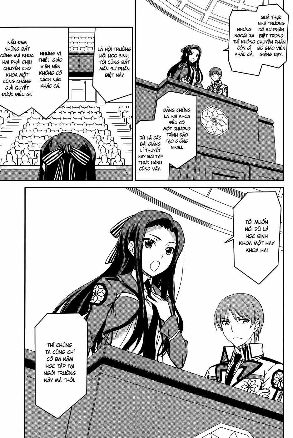 Mahouka Koukou No Rettousei - Nyuugaku Hen Chapter 16 trang 19