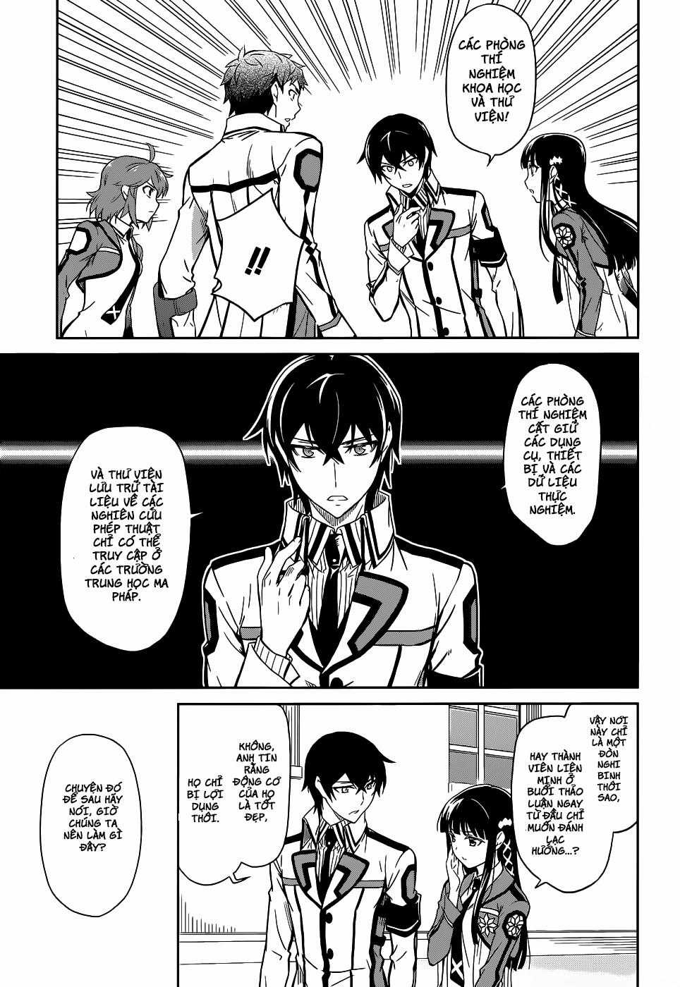 Mahouka Koukou No Rettousei - Nyuugaku Hen Chapter 17 trang 15
