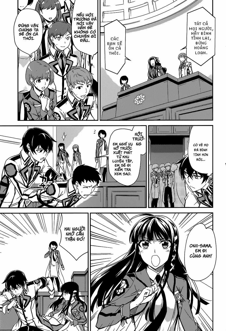 Mahouka Koukou No Rettousei - Nyuugaku Hen Chapter 17 trang 7