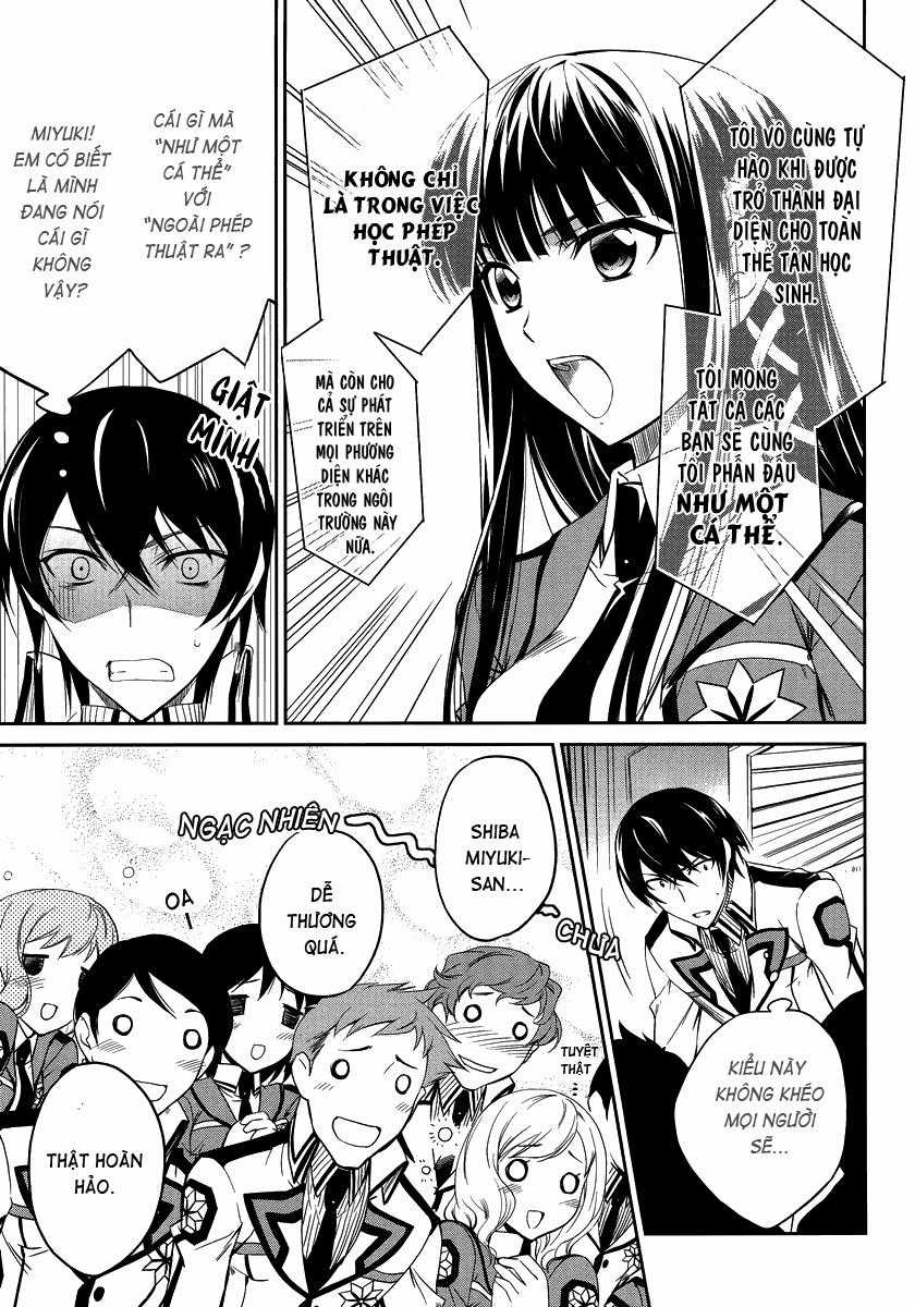 Mahouka Koukou No Rettousei - Nyuugaku Hen Chapter 2 trang 12