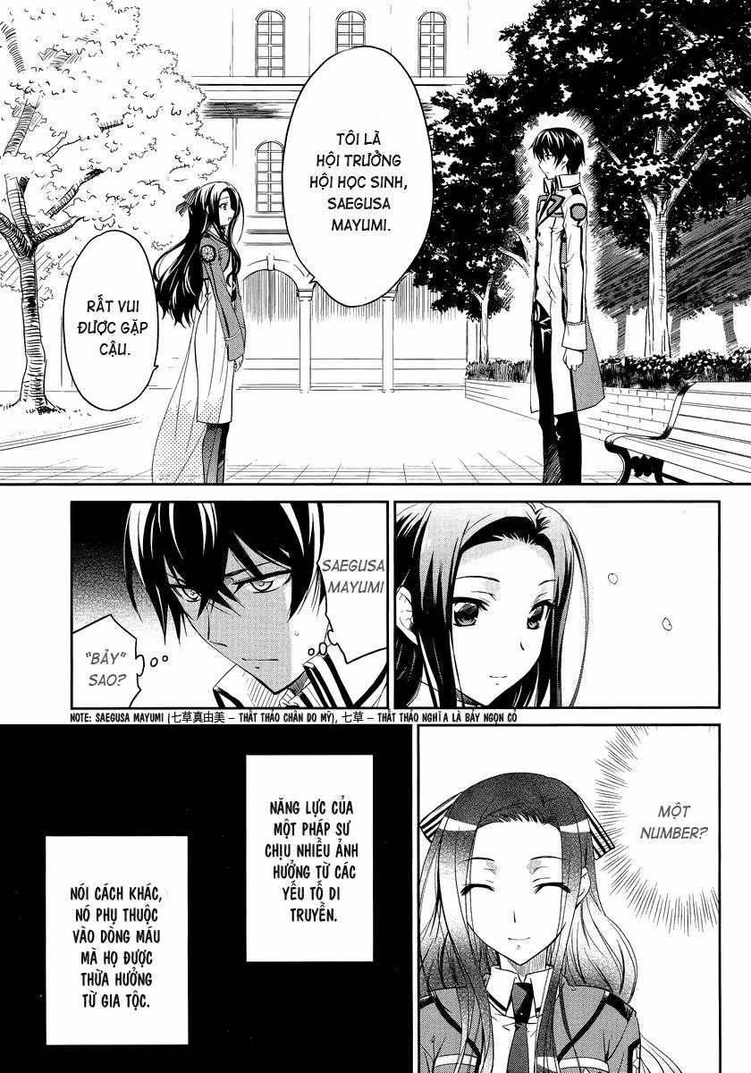 Mahouka Koukou No Rettousei - Nyuugaku Hen Chapter 2 trang 2