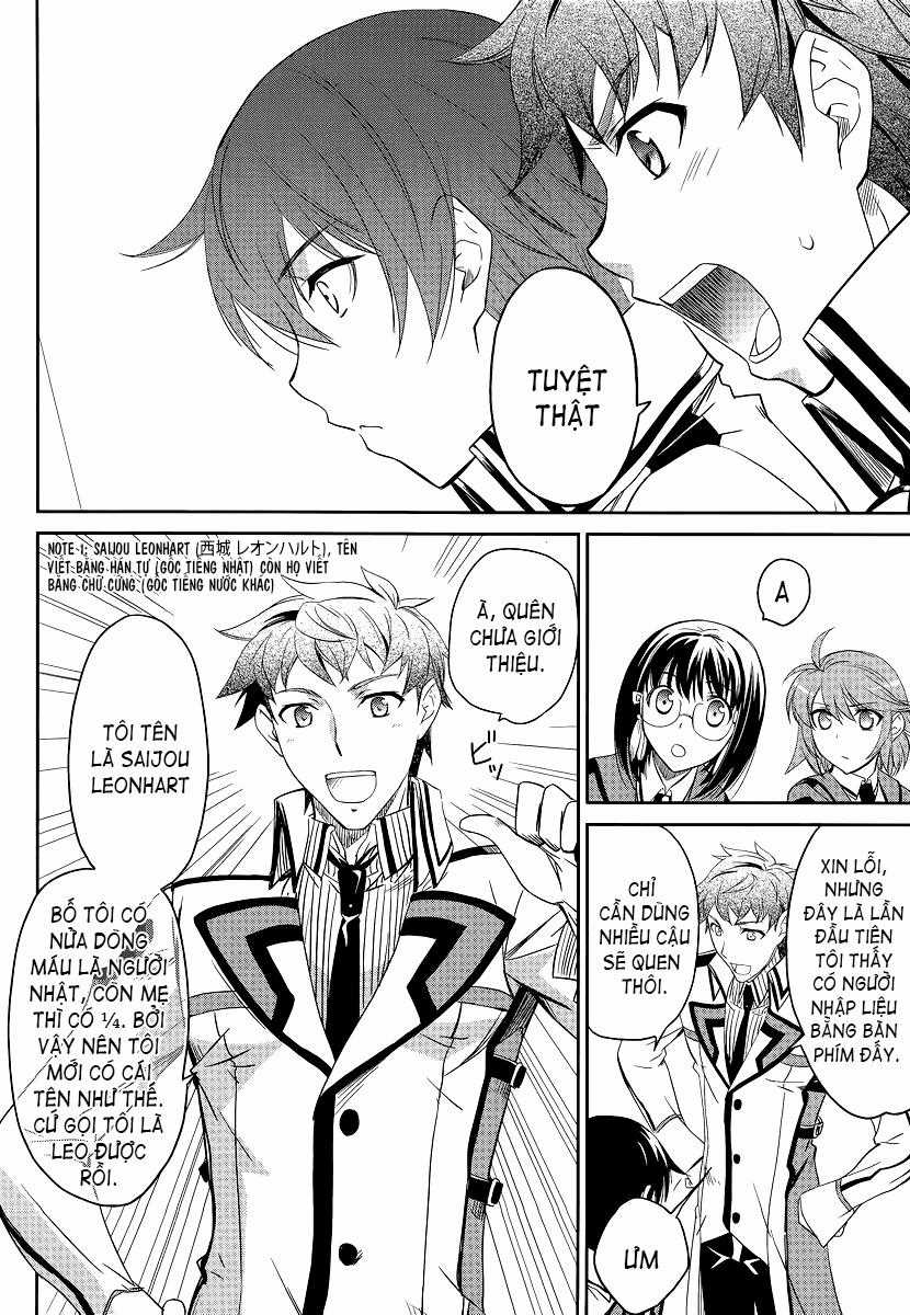 Mahouka Koukou No Rettousei - Nyuugaku Hen Chapter 3 trang 20