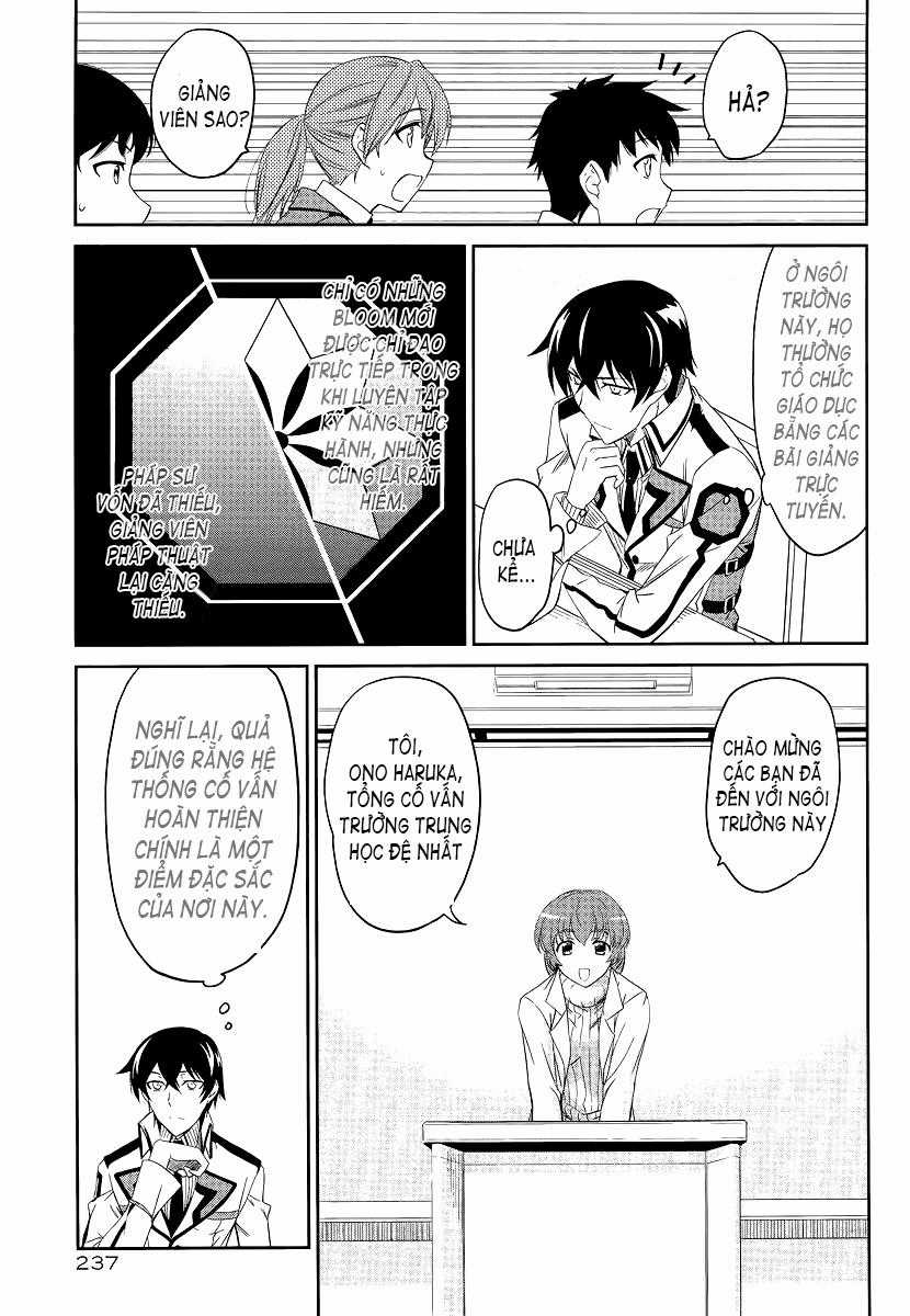Mahouka Koukou No Rettousei - Nyuugaku Hen Chapter 3 trang 23
