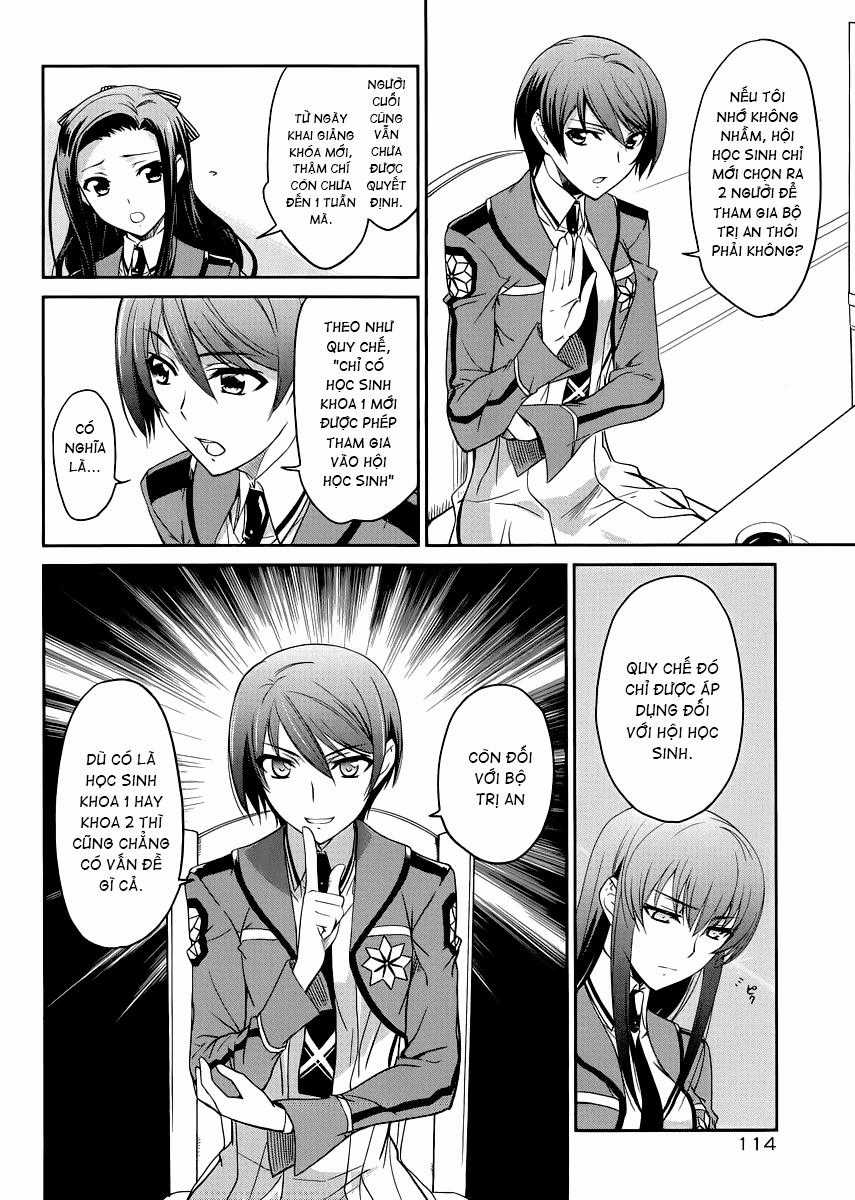 Mahouka Koukou No Rettousei - Nyuugaku Hen Chapter 5 trang 16