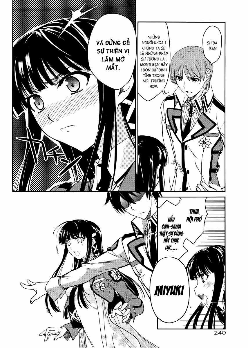 Mahouka Koukou No Rettousei - Nyuugaku Hen Chapter 6 trang 11