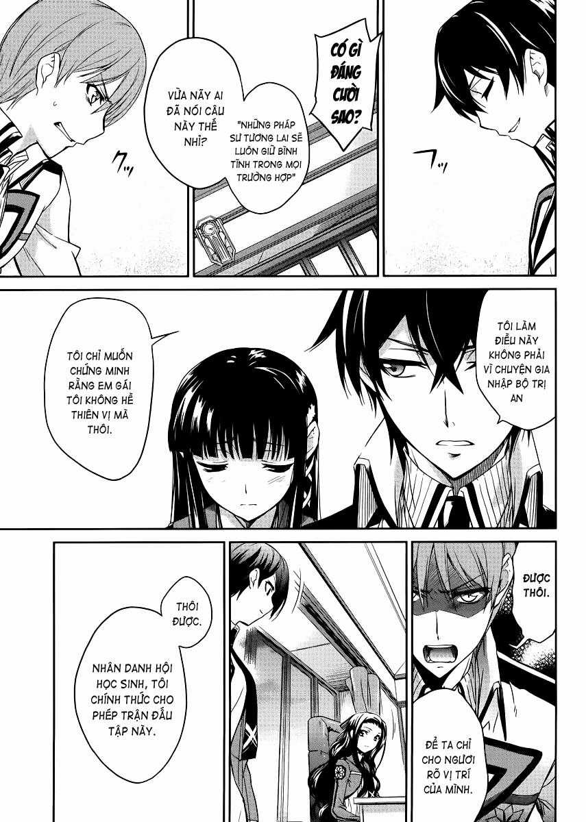 Mahouka Koukou No Rettousei - Nyuugaku Hen Chapter 6 trang 14
