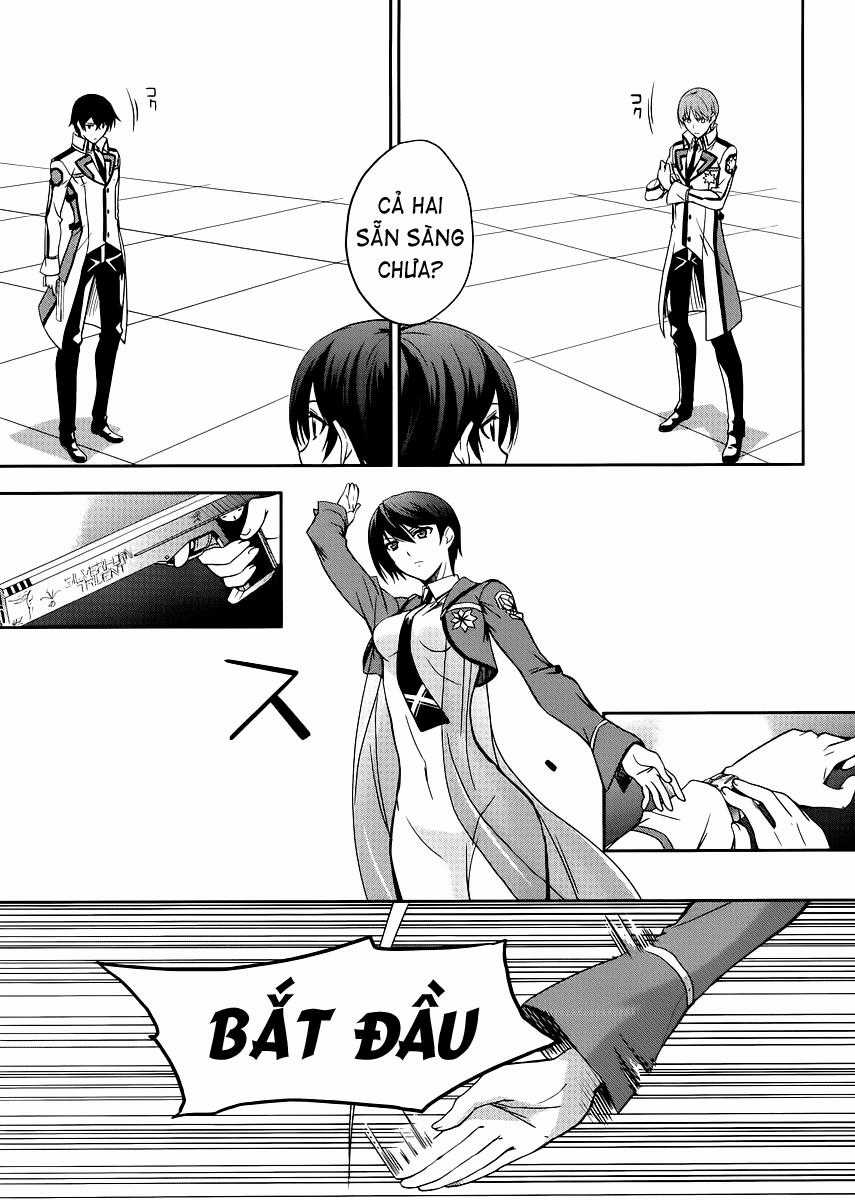 Mahouka Koukou No Rettousei - Nyuugaku Hen Chapter 6 trang 23