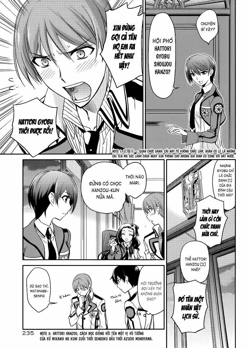 Mahouka Koukou No Rettousei - Nyuugaku Hen Chapter 6 trang 6
