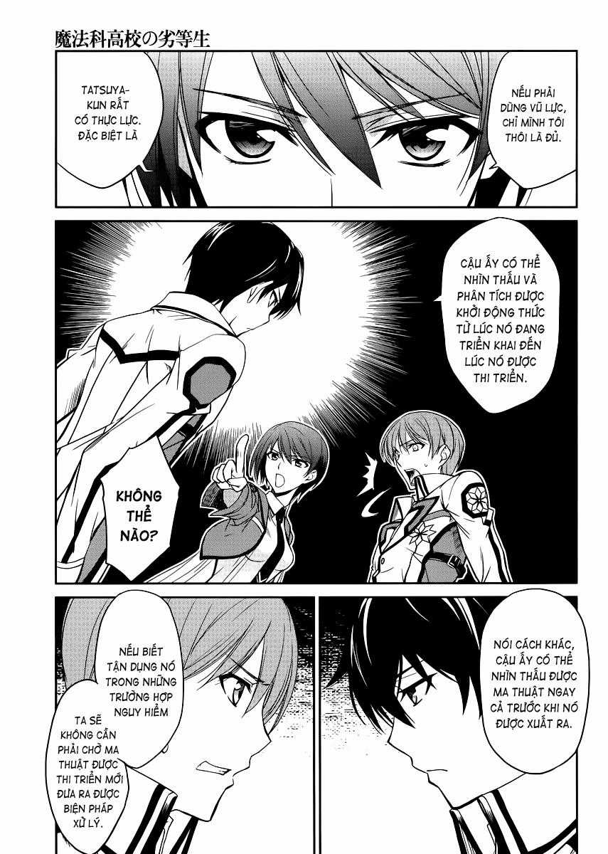 Mahouka Koukou No Rettousei - Nyuugaku Hen Chapter 6 trang 8