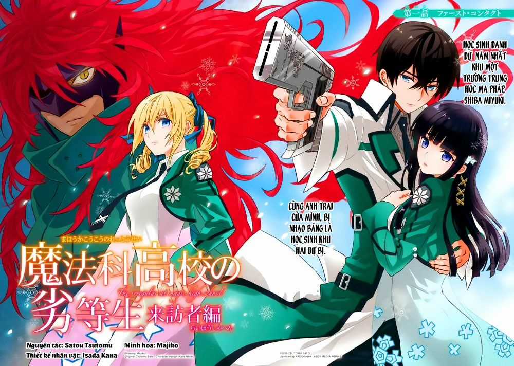 Mahouka Koukou No Rettousei – Raihousha Hen Chapter 1 trang 2