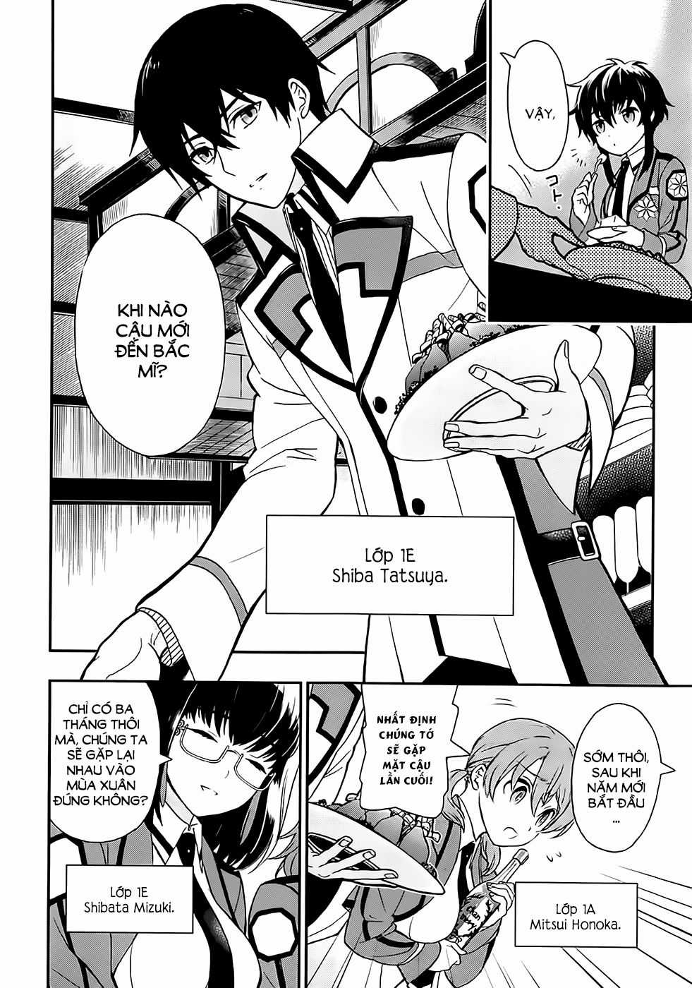 Mahouka Koukou No Rettousei – Raihousha Hen Chapter 1 trang 4